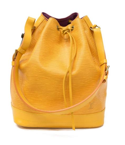 yellow bucket louis vuitton